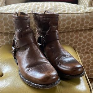 Frye Harness Ankle Boots